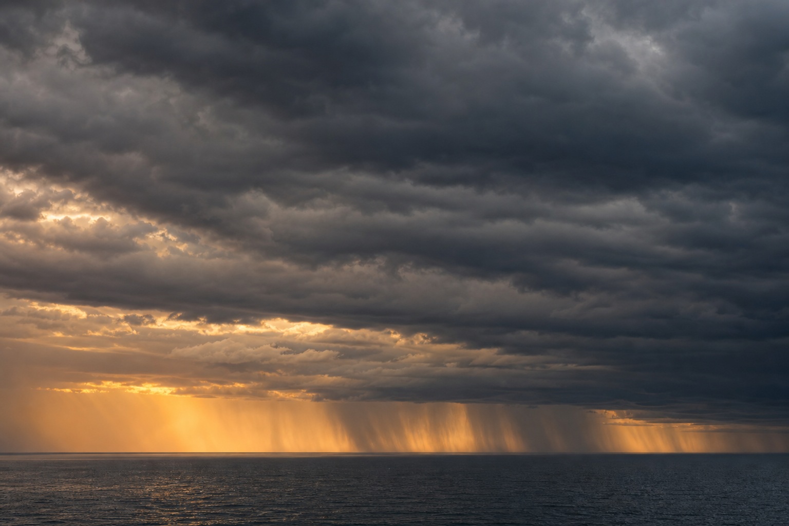 Preview for Storm Cloud Distant Rain Curtain Background