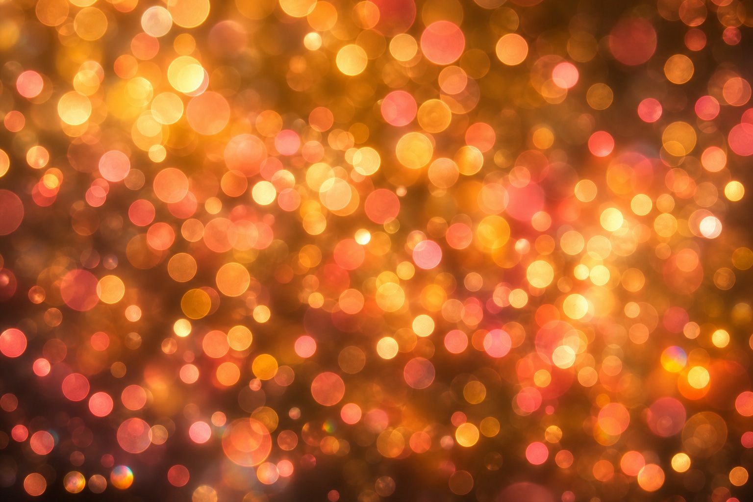 Preview for Warm Gold Coral Bokeh Background