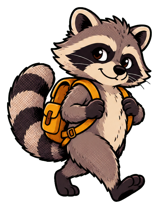 Preview for Adventure Raccoon