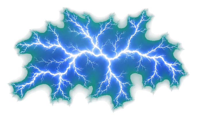 Preview for Realistic Spider Lightning Sticker