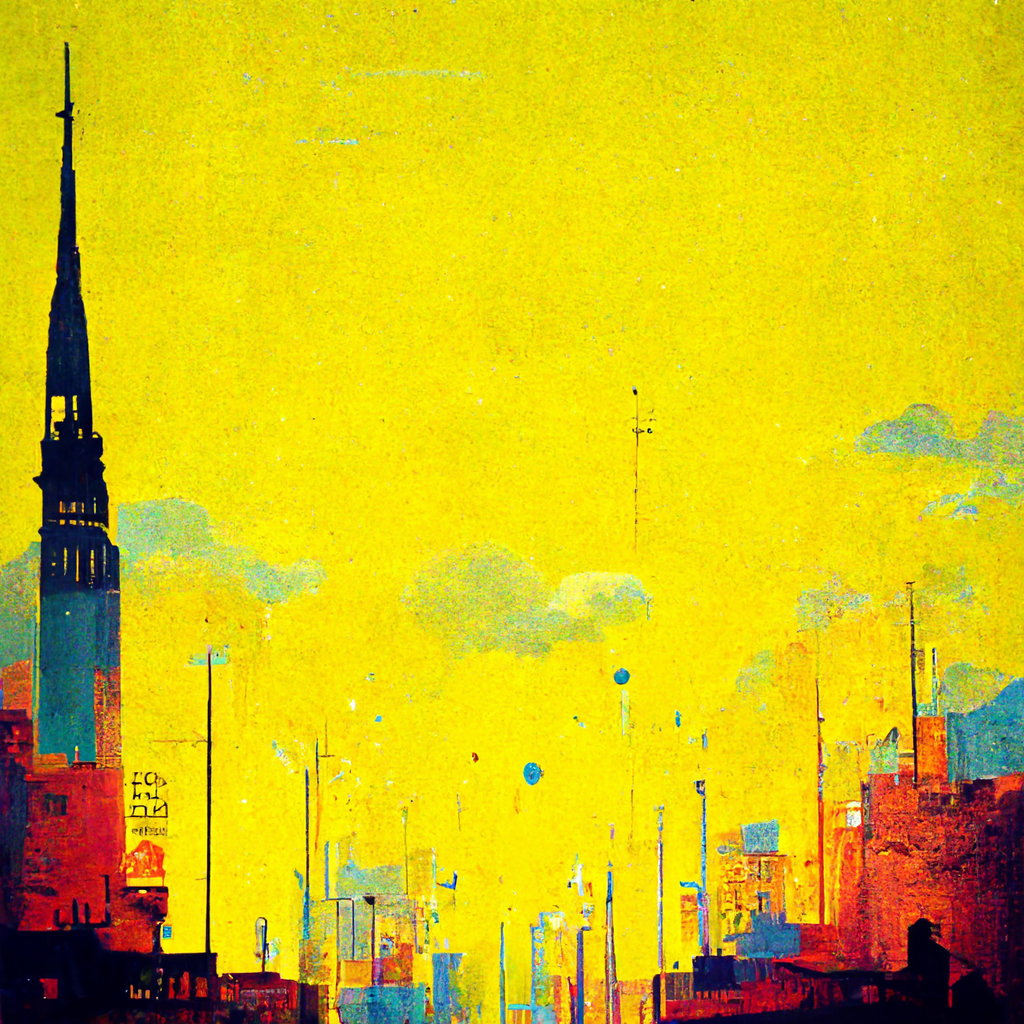 Preview for Vibrant-cityscape-art-ai-images-background-070c8