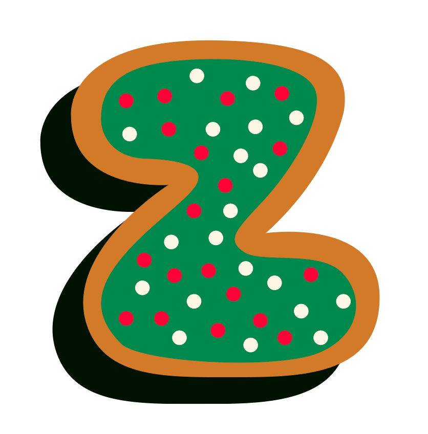 Preview for Decorative-number-3-illustration-cookie-letters-sticker-a0508