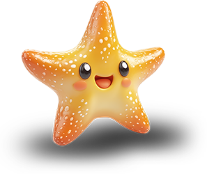 Preview for Smiling-starfish-illustration-animal-sticker-e4b2c