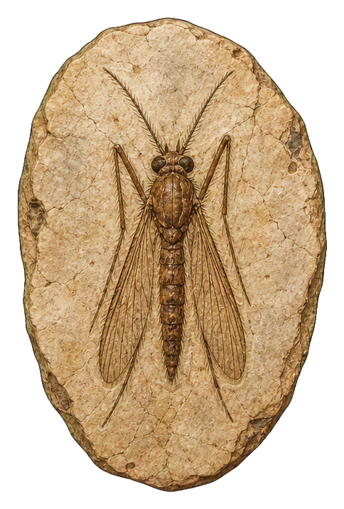 Preview for Mosquito Fossil Sticker