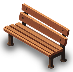 Preview for Modern-wooden-bench-islandobjects-sticker-4f133