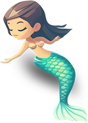 Preview for Cartoon-mermaid-design-character-sticker-7b764