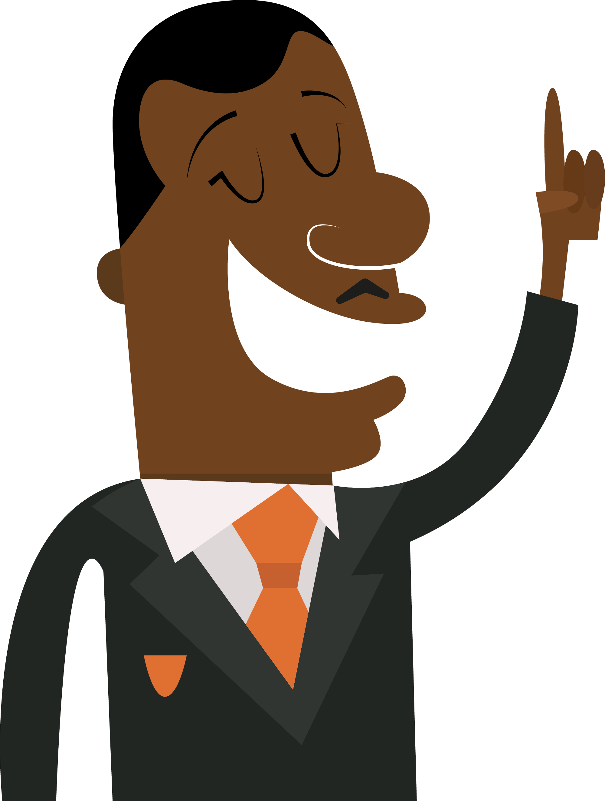 Preview for Cartoon-business-character-mlk-sticker-5bd01