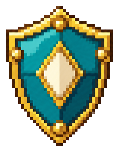 Preview for Pixel Quest Treasures Shield