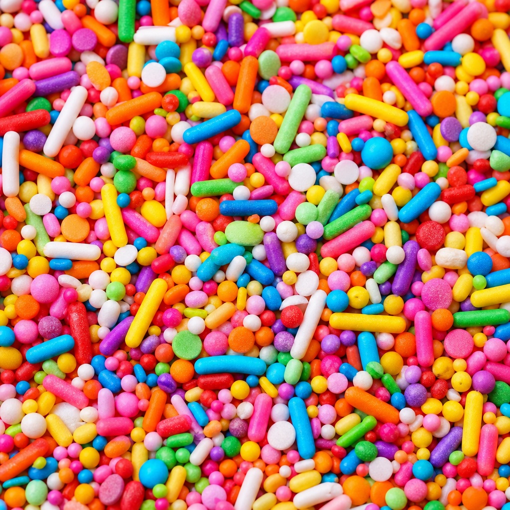 Preview for Rainbow Sprinkles Birthday Background