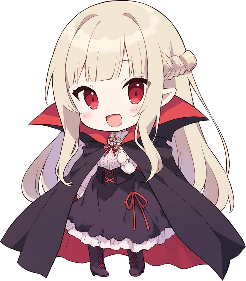 Preview for Anime-vampire-girl-illustration-sticker-dda8b