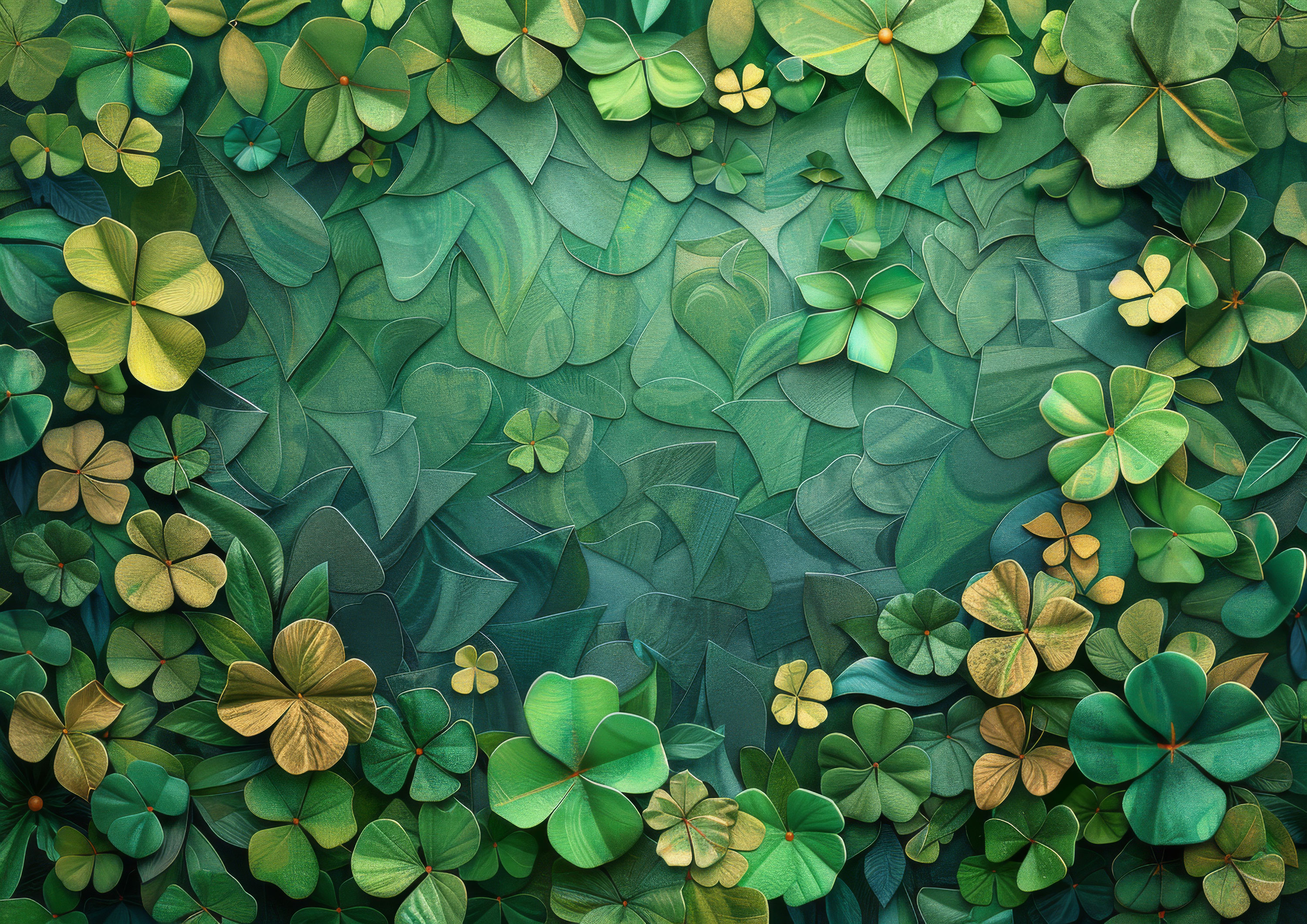 Preview for Shamrock-pattern-design-st-patricks-background-7ca5e