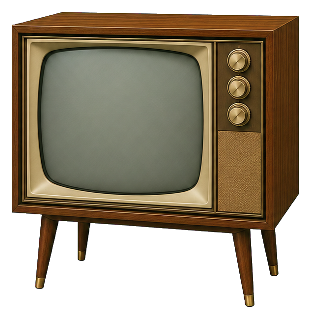 Preview for Woodgrain Cabinet Television Sticker