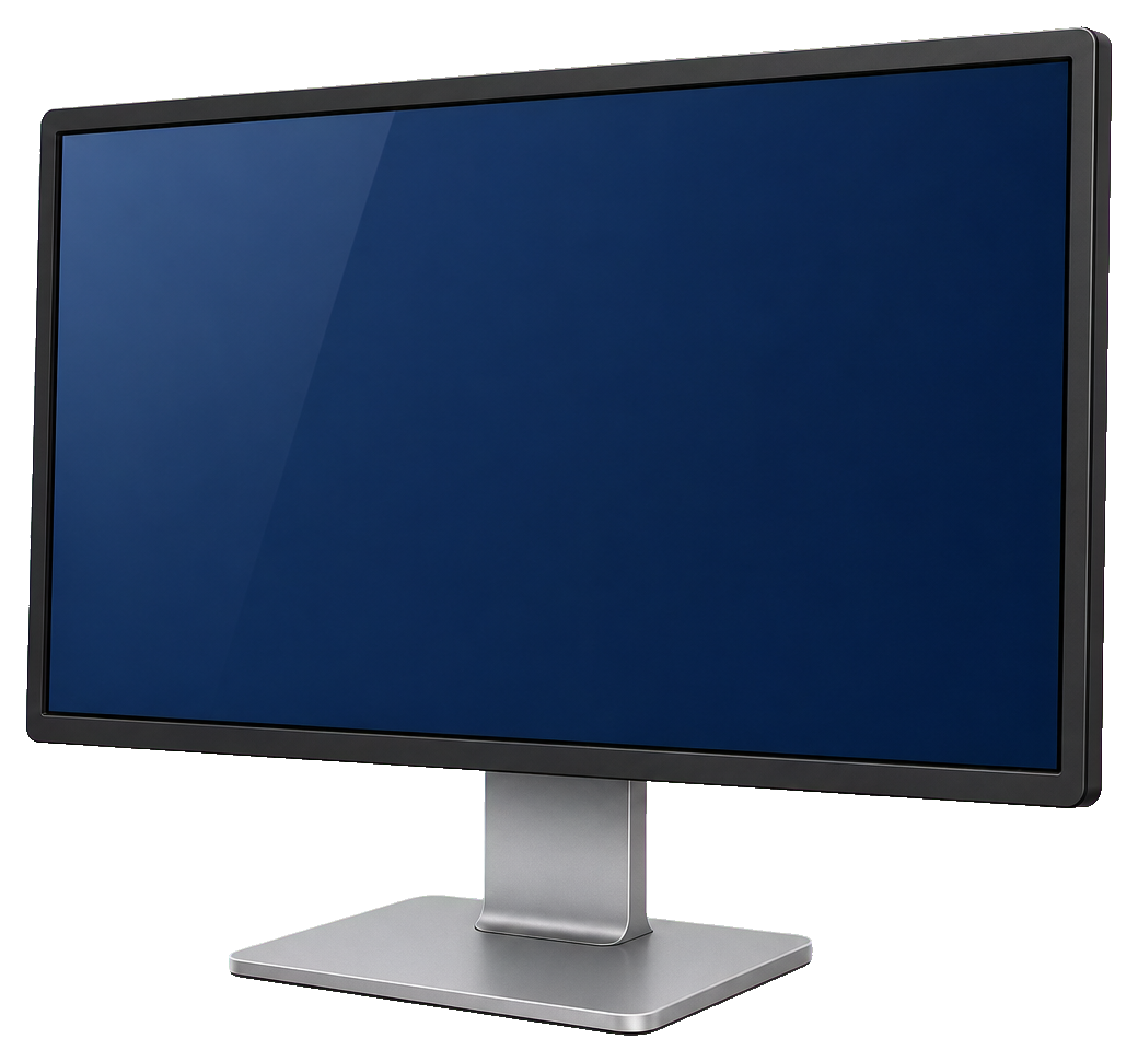 Preview for Blank Monitor Sticker Graphic