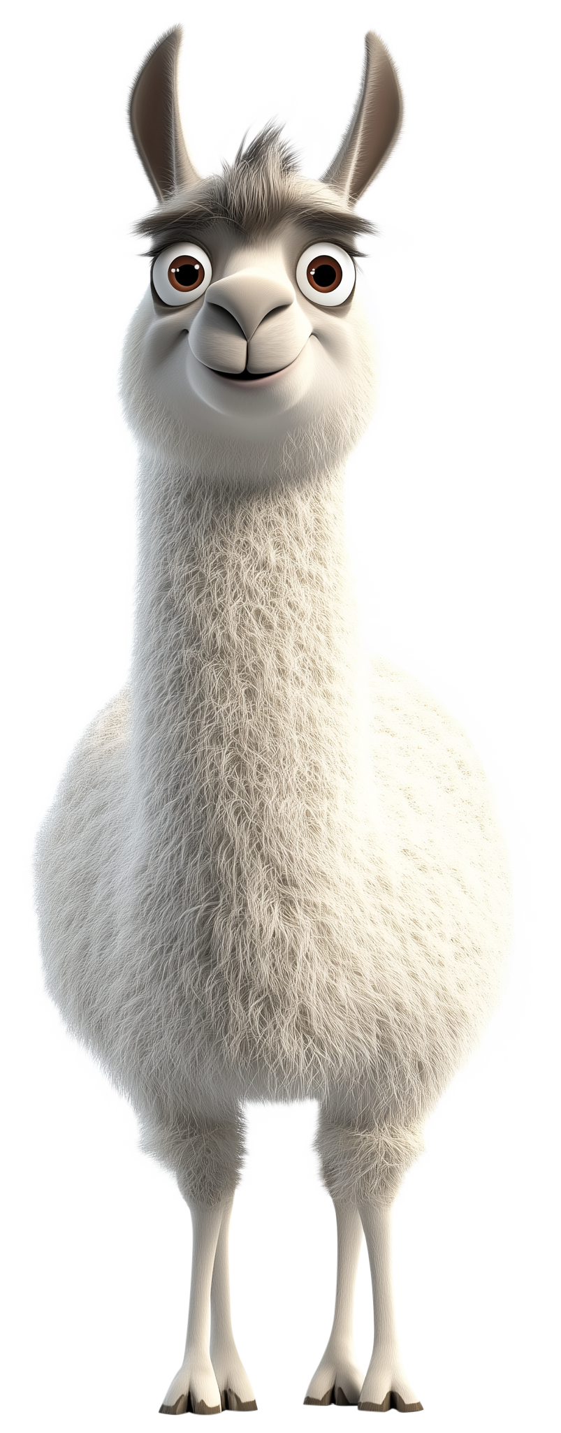 Preview for Cute Llama Emoji Sticker