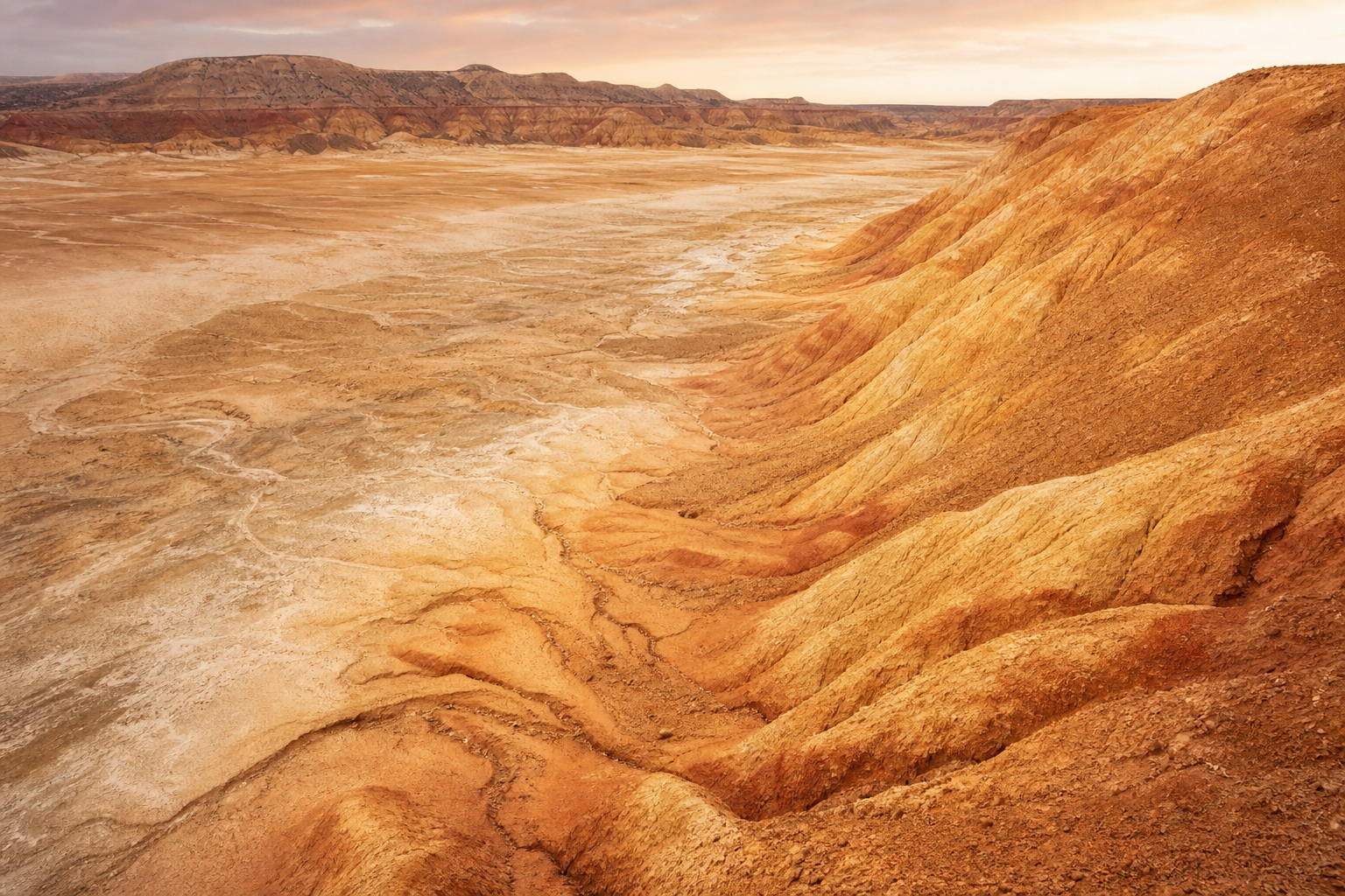 Preview for Desert Clay Landscape Background