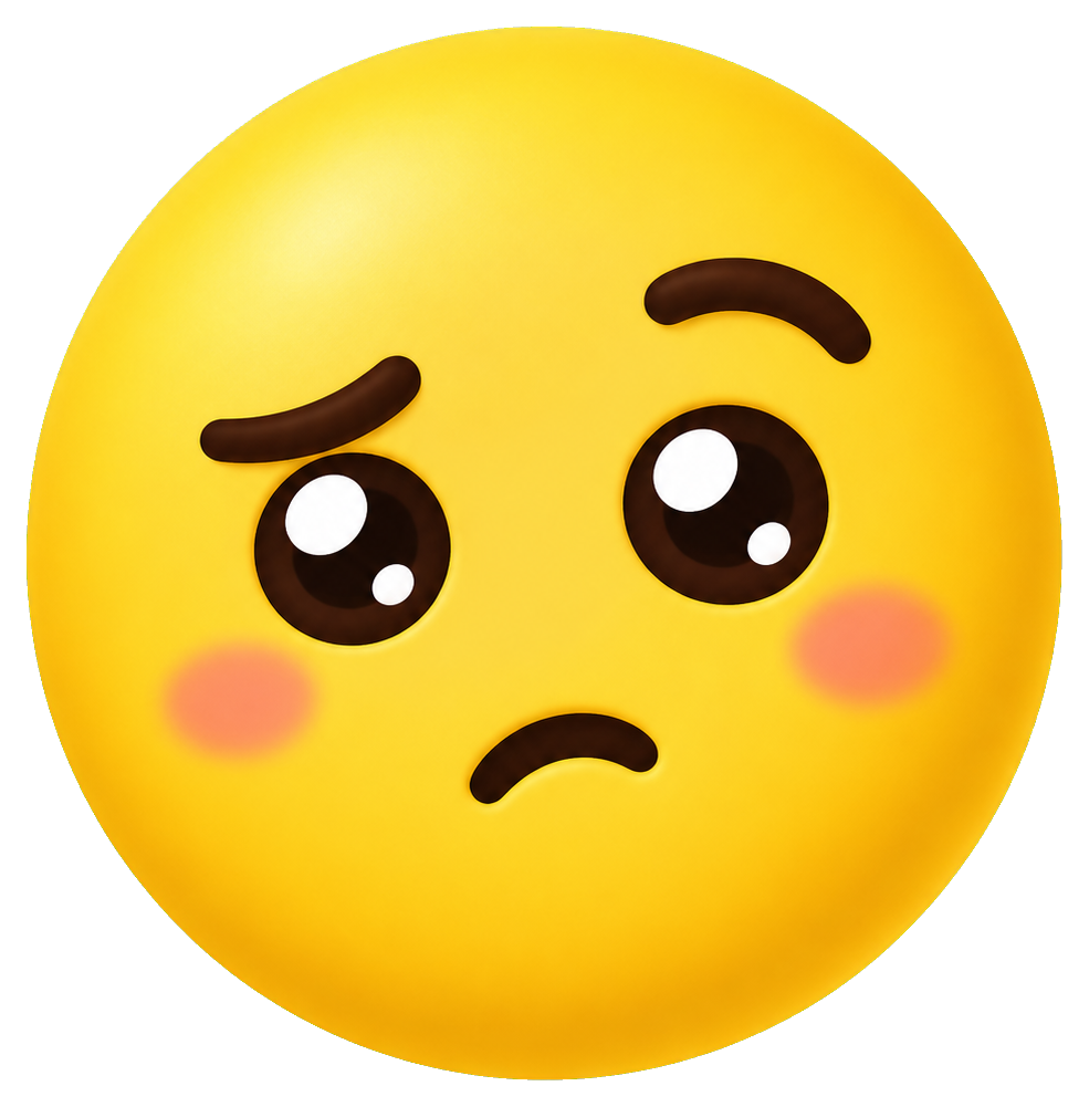 Preview for Confused Face Sticker
