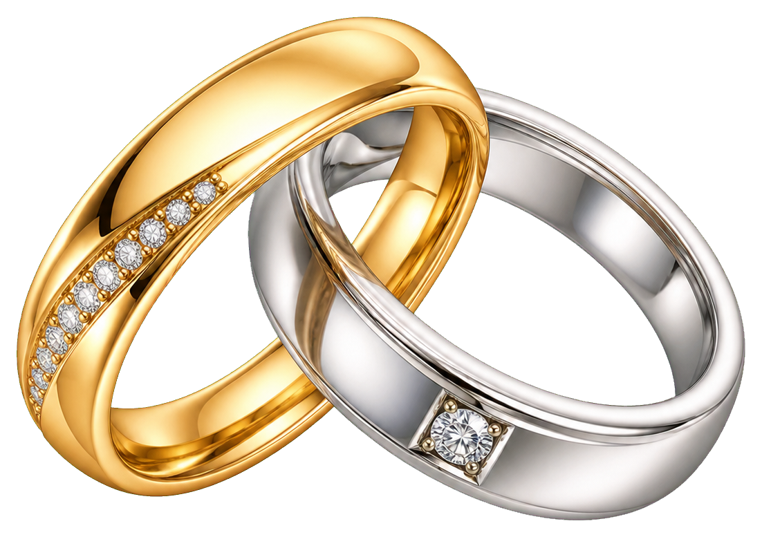 Preview for Wedding Rings Sticker Graphic