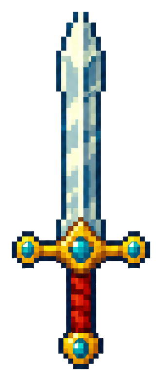 Preview for Pixel Quest Treasures Sword