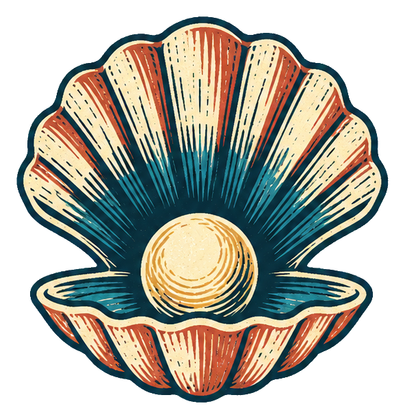 Preview for Linocut Seashells Pearl Shell