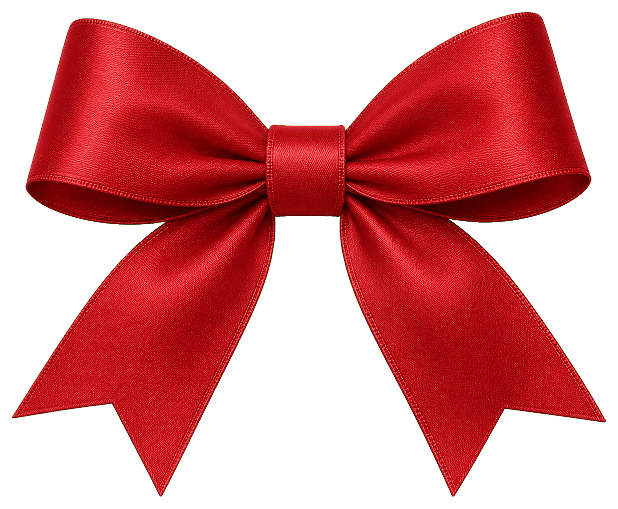 Preview for Wide Red Bow Sticker For Designs