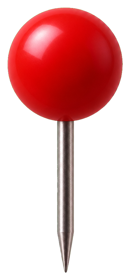 Preview for Red Push Pin Sticker