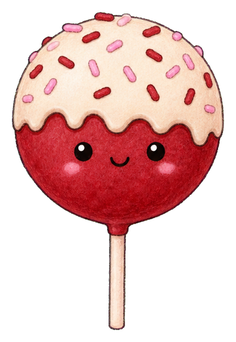 Preview for Red Velvet Cake Pop Sticker