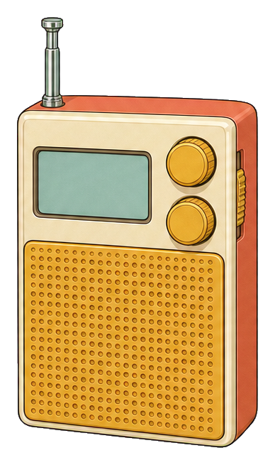 Preview for Transistor Pocket Radio Sticker