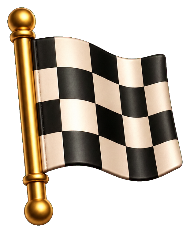 Preview for Finish Line Pennant Sticker