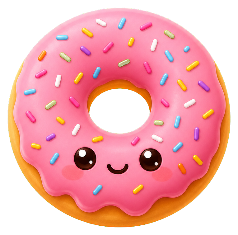 Preview for Happy Donut Sticker