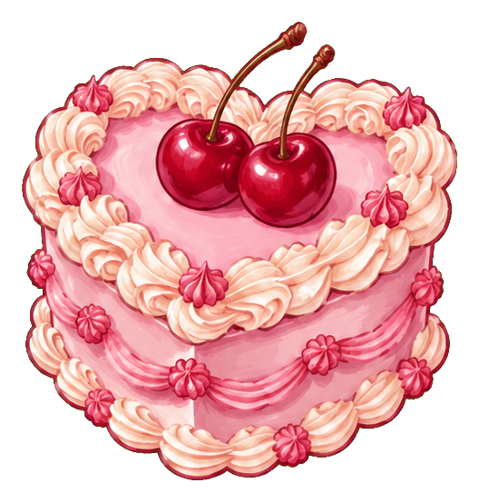 Preview for Coquette Vintage Heart Cake