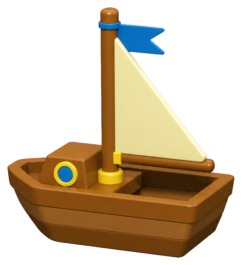 Preview for Sailboat Sticker For Creative Projects