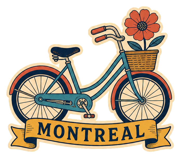 Preview for Montreal Bicycle Sticker Graphic