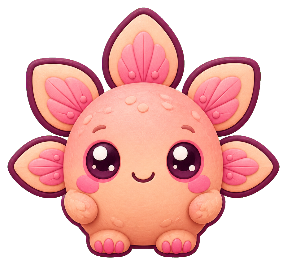 Preview for Petal Puff Gremlin Cute Monster Sticker
