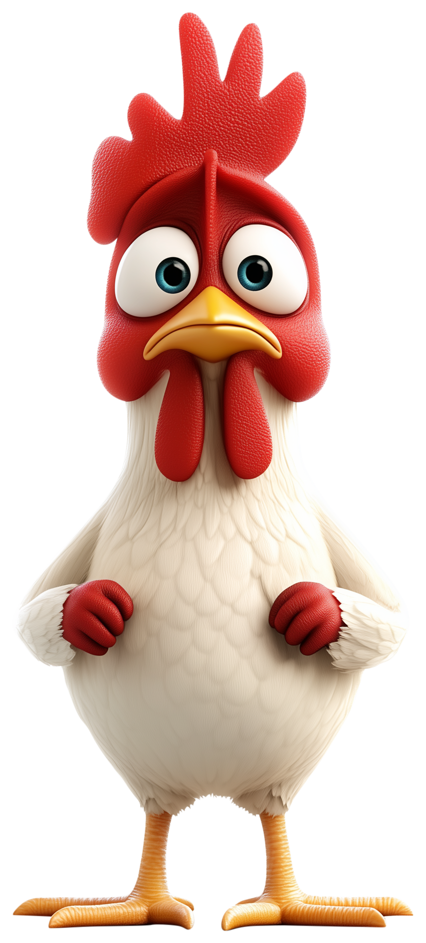 Preview for 3d Chicken Emoji Sticker