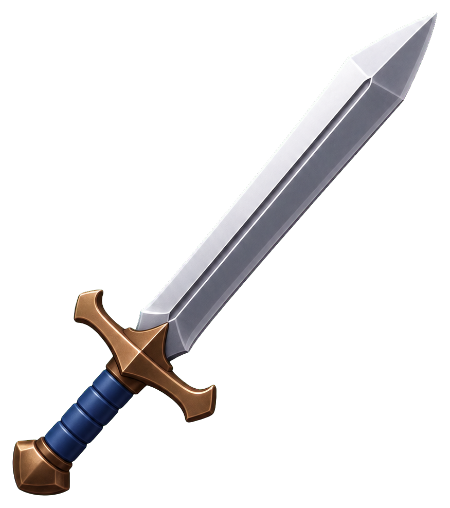 Preview for Plain Sword Icon Sticker
