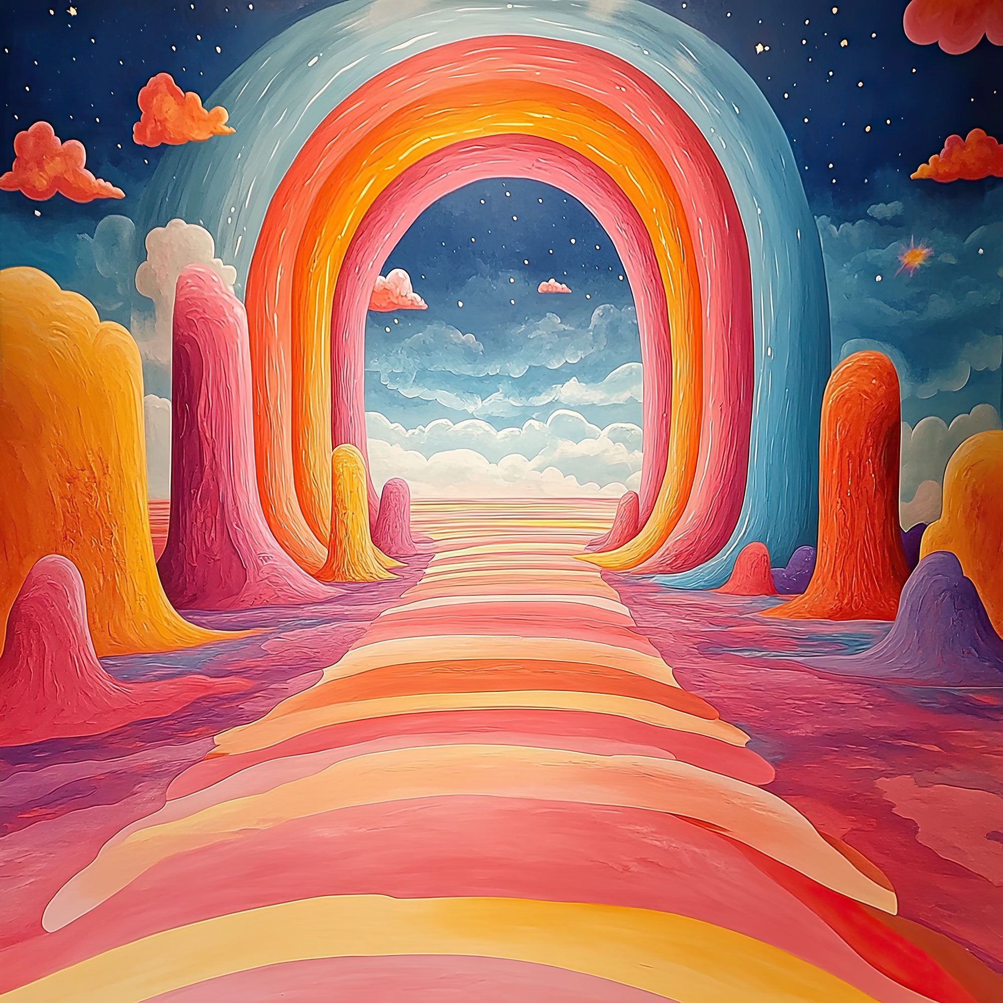 Preview for Rainbow-pathway-to-serenity-whimsical-backdrop-background-35849