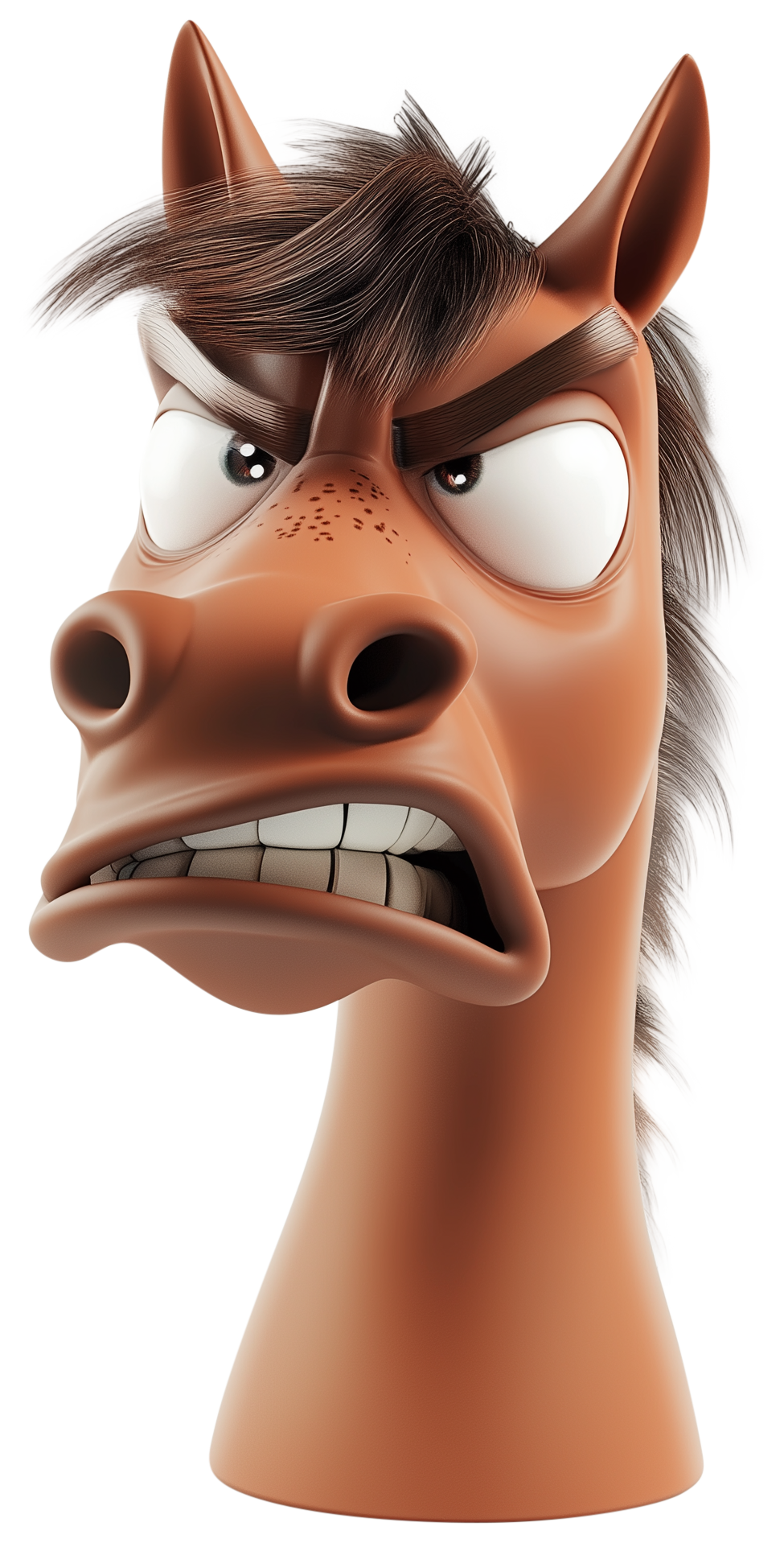 Preview for Angry Horse Emoji Sticker