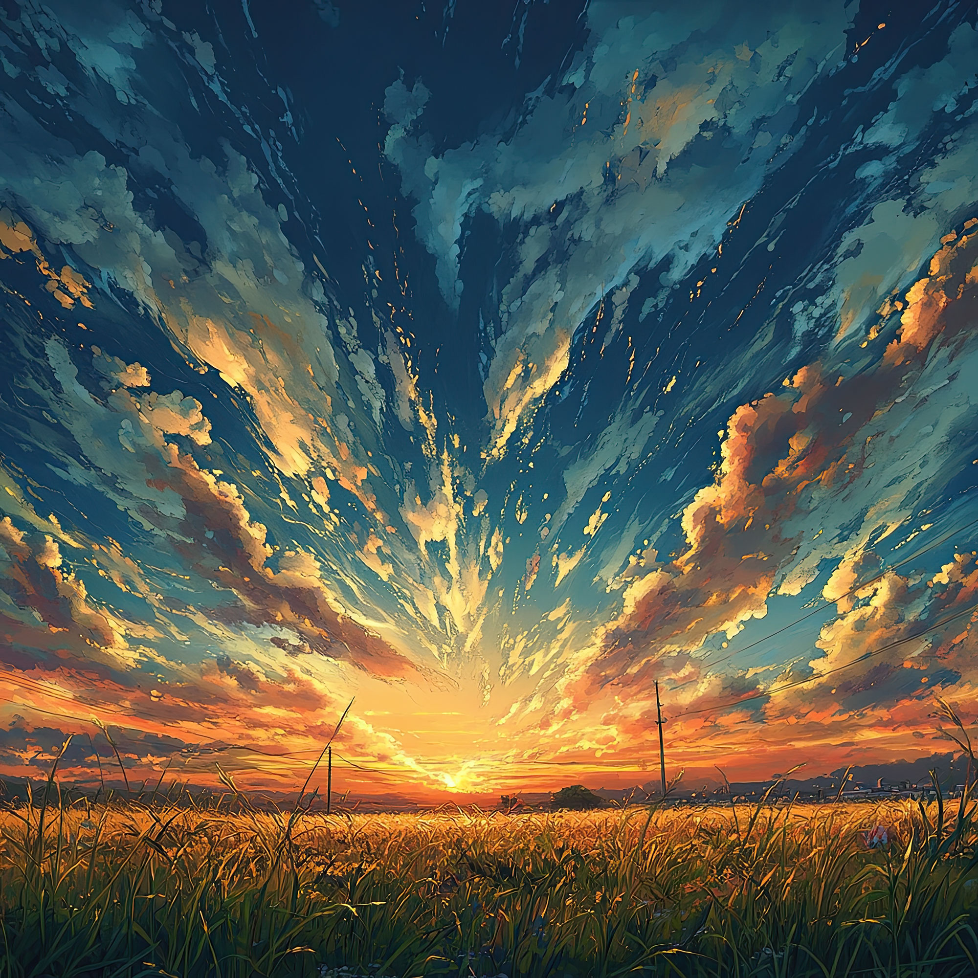 Preview for Vibrant-sunset-serene-landscape-nature-backdrop-background-325d1