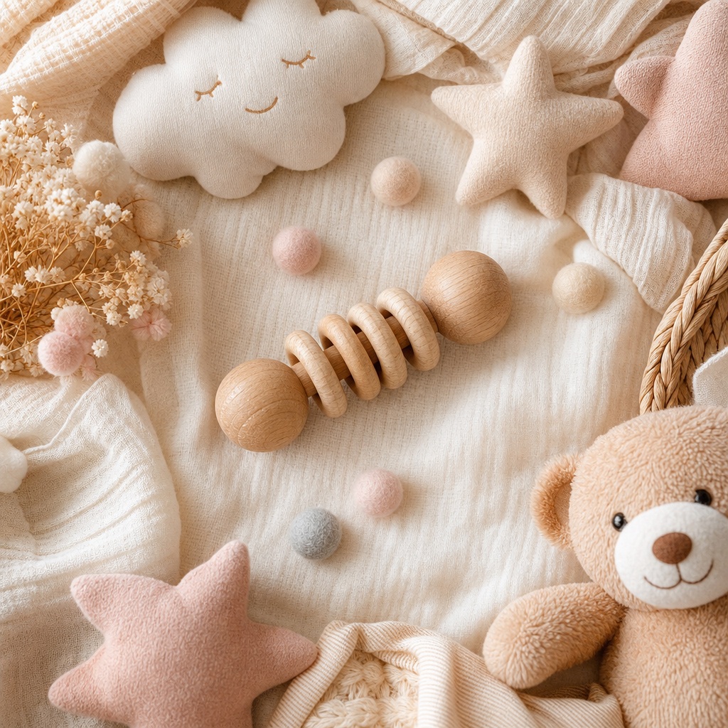 Preview for Soft Baby Nursery Background Stock Image