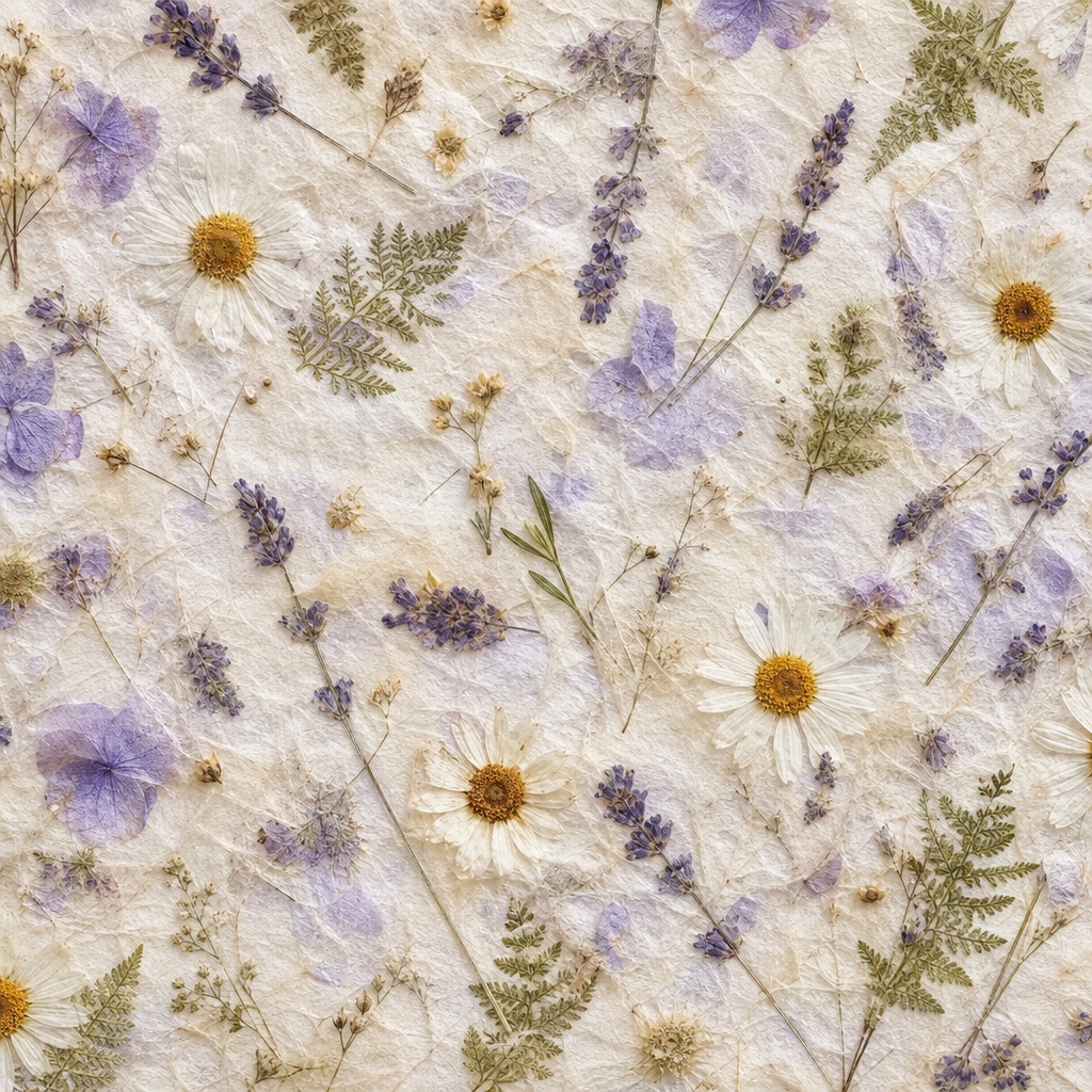 Preview for Pressed Flowers Wedding Background