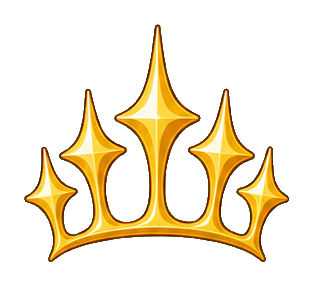 Preview for Crown Twinkle Cluster Sticker