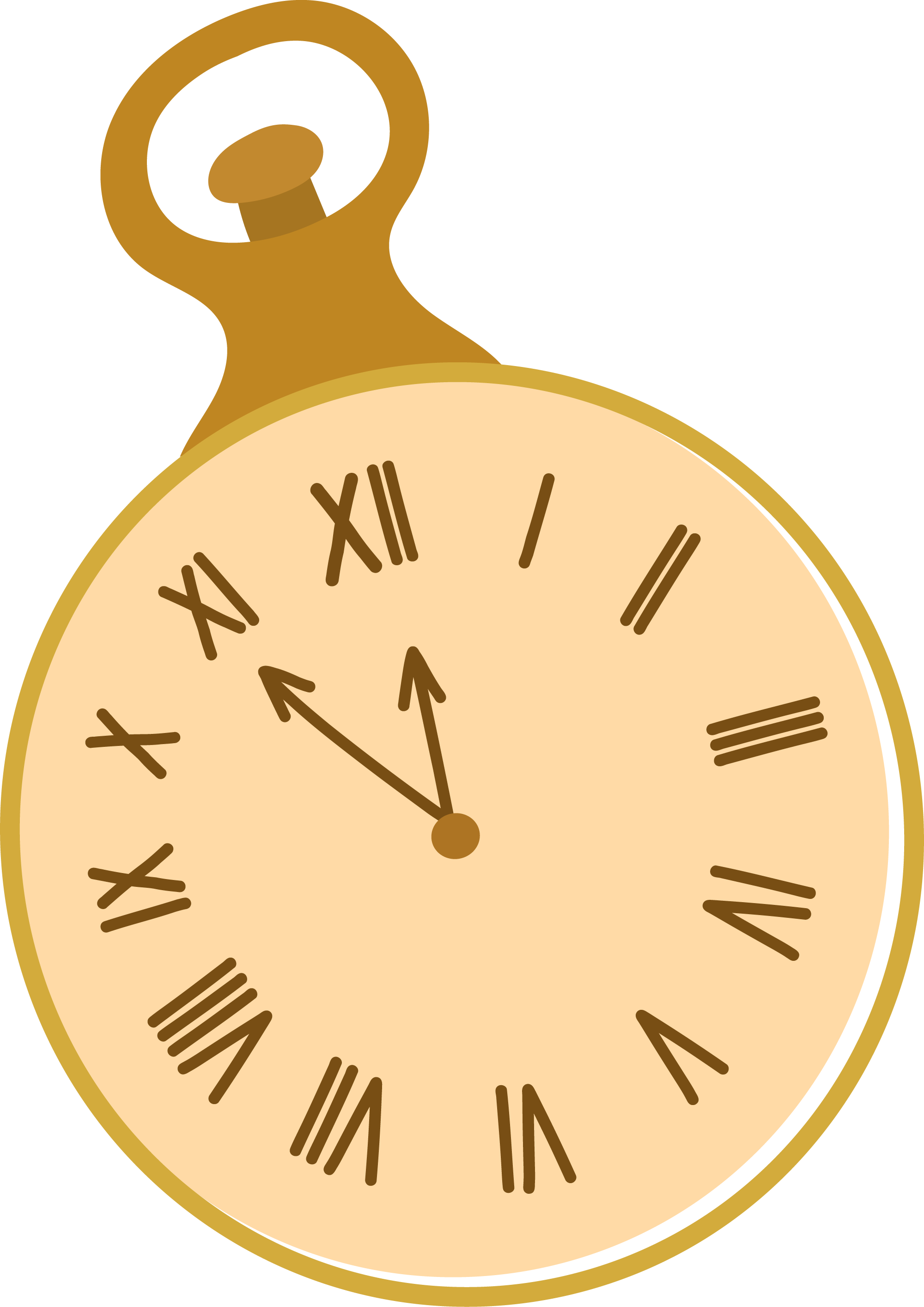 Preview for Vintage-pocket-watch-illustration-new-year-sticker-d34f2