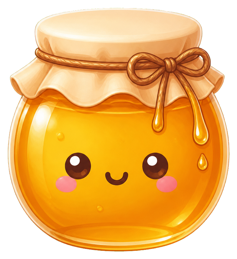 Preview for Happy Honey Jar Sticker