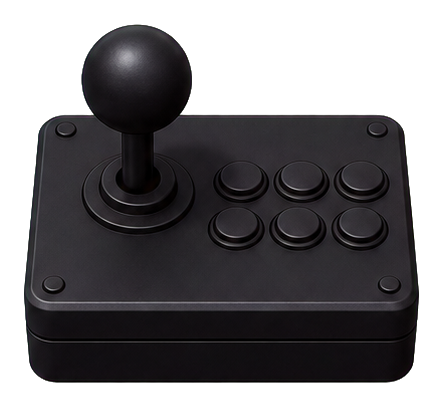 Preview for Black Arcade Joystick Sticker