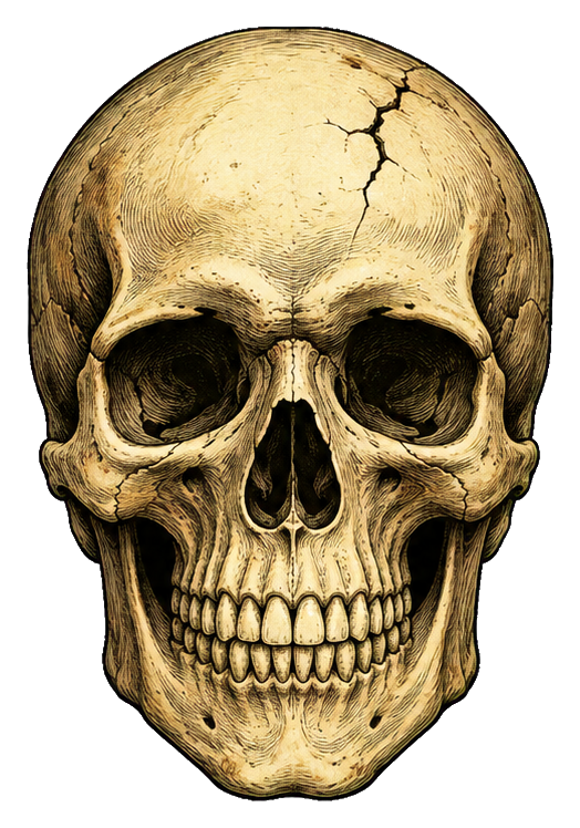 Preview for Cracked Bone Skull