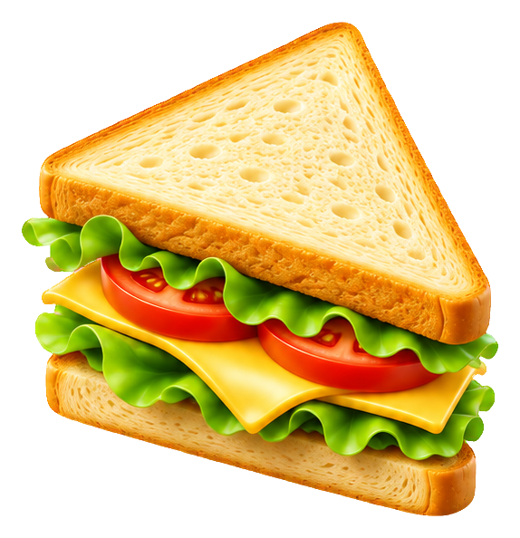 Preview for 3d Picnic Snacks Club Sandwich