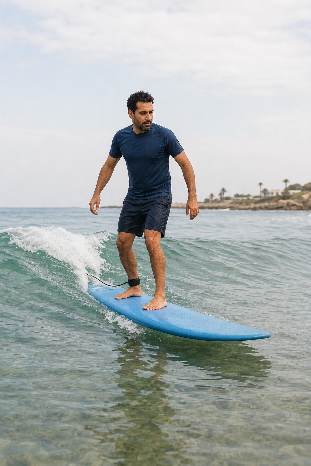 Preview for Vertical Beginner Wave Surfing Background