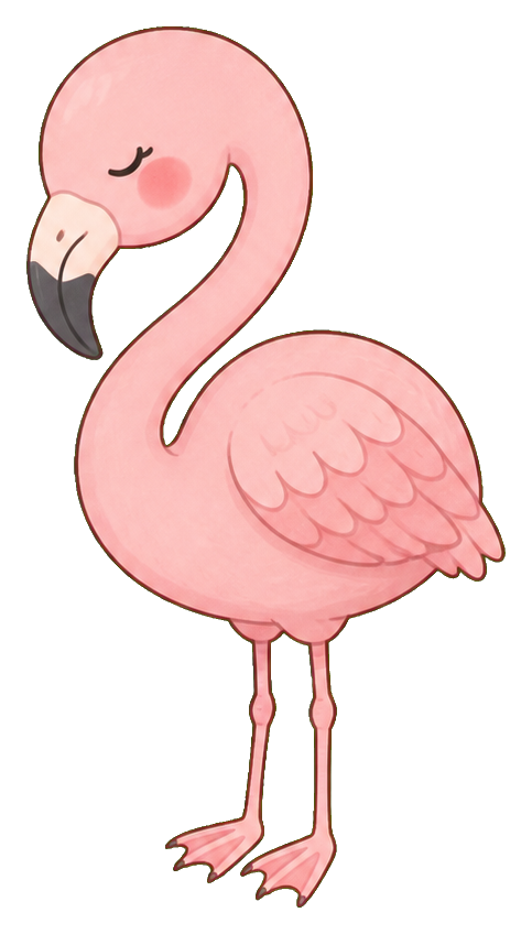 Preview for Pink Flamingo Sticker
