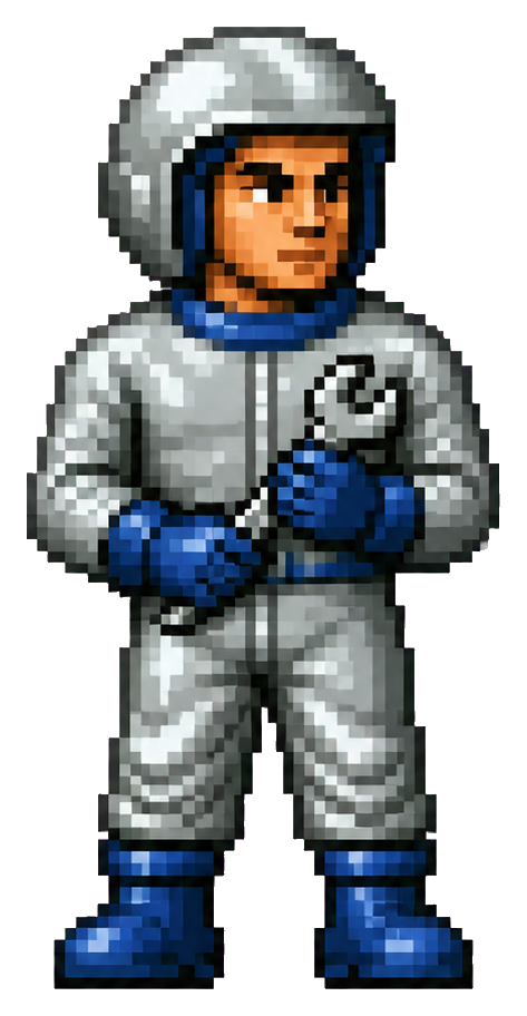 Preview for Silver Moonbase Mechanic Sprite Sticker