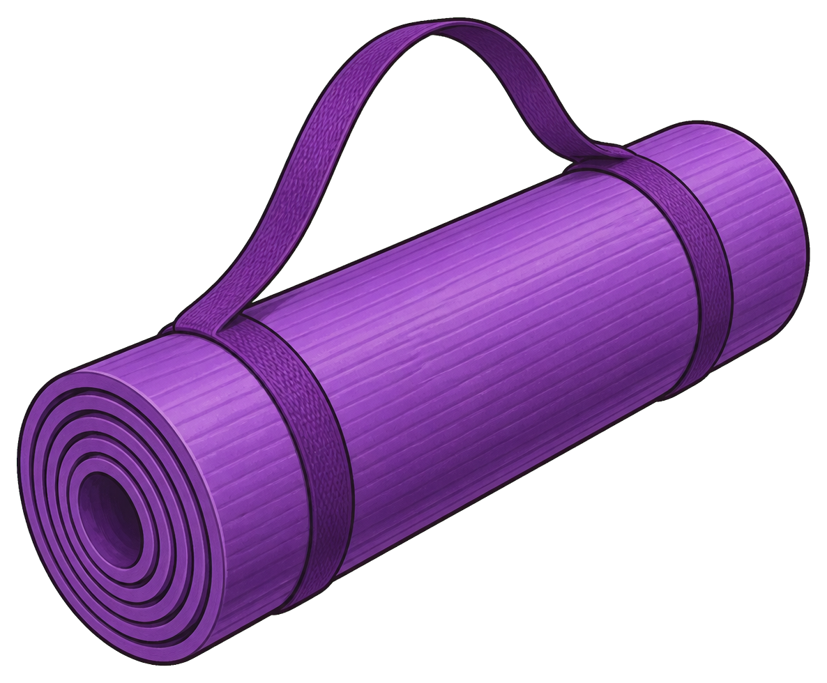 Preview for Yoga Mat Sticker For Wellness Designs